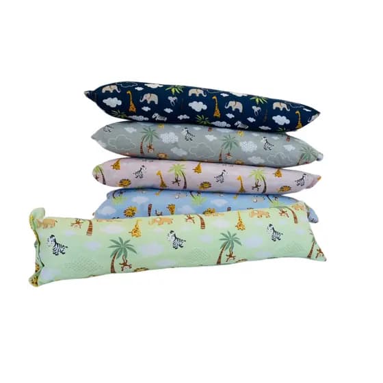 Travesseiro Xuxão Infantil 90 cm + Fronha Estampada  Corpo Macio Bebê