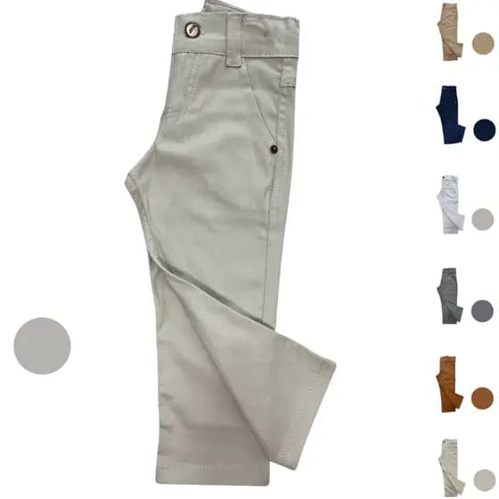 Calça esporte fino infantil menino slim várias cores sarja infanto juvenil roupa skinny criança colorida