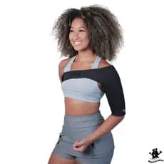 Ombreira Suporte De Ombro Neoprene Treino Fitness Crossfit Qualidade Resistente Durável Promoção Top Expedição
