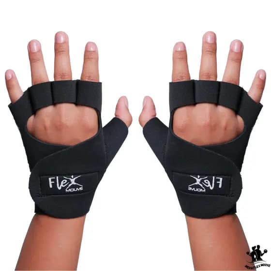 Luva De Academia Para Musculação Par De Luvas Treino Neoprene Crossfit Fitness Bike Expedição