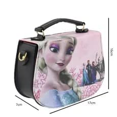 Bolsa Pequena Feminina Tiracolo Alça Transversal Blogueirinha Preta com Estampa