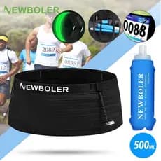 NEWBOLER Bolsa De Cinto De Corrida Respirável De Alta Elasticidade Multifuncional Para , Fitness , Montanhismo , Maraton