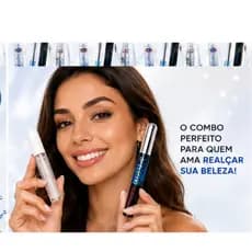 Kit Máscara Tango 4D + Gloss Big Mouth Cílios Impactantes E Lábios Volumosos