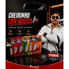 KIT 3 Cheirinho de carro Aromatizante para Carro  Hart´s By Hungria