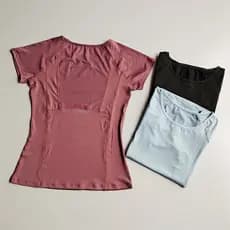 roupas fitness feminina academia camisas yoga top feminino dry fit t shirt tops femininos para academia