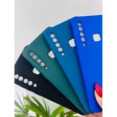 Capa Celular Samsung A9 2018 Aveludada + Pelicula 3D borda infinita opcional