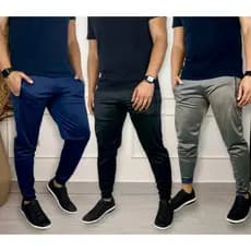 Calça Esportiva Fit Tradicional Casual e Treino Academia de Agasalho Jogger