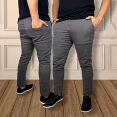 Calça SARJA Masculina Social Sport Fino Lycra Slim