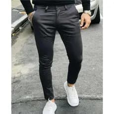 Calça SARJA Masculina Alfaiataria Sport Fino Slim Social