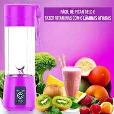Mini Liquidificador, liquidificador Portátil Recarregável