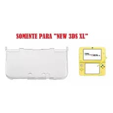 Capa Case Capinha Acrílica Transparente / Temática Proteção Para New Nintendo 3ds Xl Cover Shell