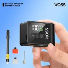 XOSS AirCube Bomba De Bicicleta Elétrica 120PSI Compressor Mini Ar Portátil Recarregável Pneu Inflator Para Bola
