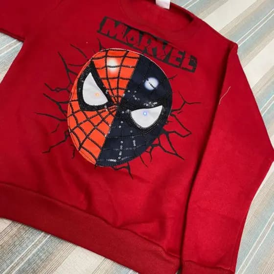 Jaqueta Blusa de frio Infantil de Led Pisca