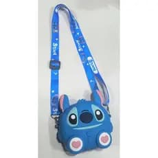 Bolsinha de silicone infantil Stitch