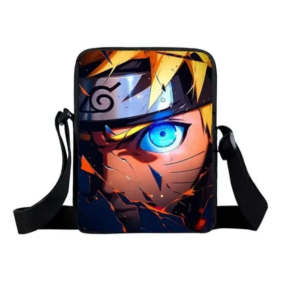 Lancheira Transversal Do Naruto Bag Modinha Para Meninos