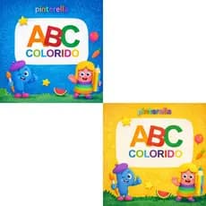 Livro de Colorir Educativo Infantil Abc Colorido