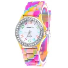 relógio esportivo Quartz Watch Silicone Women's Unisex Watches Wrist Watch Relógios Femininos Pulseira watch
