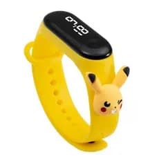 Relógio Pikachu-Infantil À Prova D'água Moda Infantil relógio a prova d água digital com calculadora
