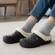 Babuche Pantufa com Pelúcia Interna Removível Unissex