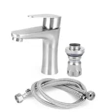 Torneira Banheiro, cozinha. Metal, Aço Sus304 Inoxidável Quente E Frio