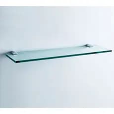Prateleira Porta Shampoo de Vidro 30x10x6 Banheiro Lavanderia Prateleira Cozinha
