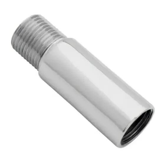 Alongador Prolongador Extensor De Torneira Em Metal Cromado 1/2" 6CM