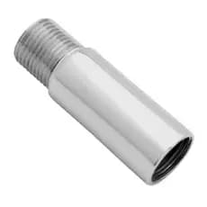 Alongador Prolongador Extensor De Torneira Em Metal Cromado 1/2" 6CM