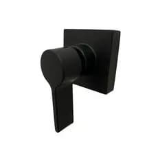Acabamento Preto para Registro Banheiro Alavanca C70 abs Preto Black