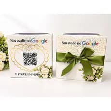 CAIXA PERSONALIZADA NOS AVALIE no  GOOGLE GANHE BRINDE EMPRESA/CLIENTES/AVALIAÇÃO/QUALIFIQUE SOMENTE CAIXA
