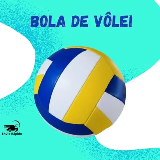 Bola de Vôlei Colorida de Quadra Praia Areia Para Voleibol Tamanho 5 Padrão Macia