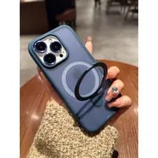 Filme De Lente De Luxo Resistente A Quedas Caixa De Carga Magnética Sem Fio Para iPhone 16/15 /14 13 12 11 Pro Max