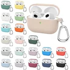 Capa Case Silicone Protetora  para fone apple AirPods pro 2 3 NAO INCLUI FONE