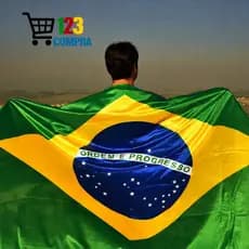 Bandeira Do Brasil Grande (3M X 2M ) (1,2mx1,8m ) - Copa do Mundo