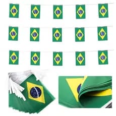 Bandeirinha do Brasil - 5 a 25 metros - Copa do Mundo