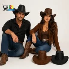 Chapéu Cowboy Junino Unissex – Fantasia Festa Junina Country