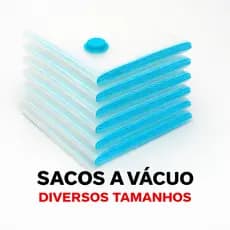 Kit  Saco a Vácuo Diversos Tamanhos Grande Organizador Edredom Mala Viagem Roupa de Cama
