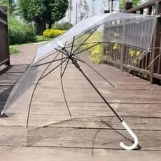 Guarda-Chuva Automático Transparente LY5009 – Ideal para Visibilidade e Estilo