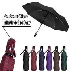 Guarda-Chuva Automático LY4082 – Abertura e Fechamento Fácil, Design Lisa