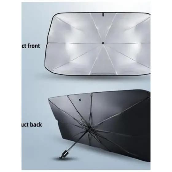 Kit 2 pçs Painel Guarda-Sol com Proteção UV para Parabrisa de Carro – Isolamento Térmico