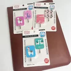 Kit De 2 Ganchos De Parede Retângulo Com Ventosa Plástico Sem Costura Para Banheiro E Cozinha  Capacidade 3.0KG