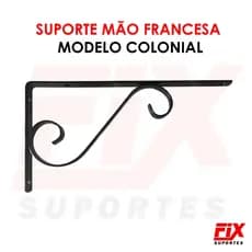 2 Uni. Suporte Decorativo 40cm Para Prateleiras
