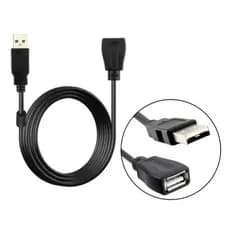 Cabo X Cabo Extensor Usb 2.0 Am/af 1.5 Metros Com Filtro resistente e funcional