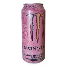 Energético Monster Ultra Strawberry Dream 473ml Zero Açucar