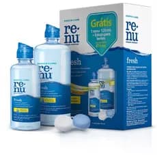 Kit Renu 475ml + Estojo VALIDADE 02/27 - Solução de Limpeza Para lentes de Contato