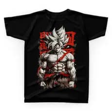 Camisa Camiseta 100% Algodão Goku Anime Dragon Ball M3