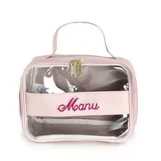 Necessaire Personalizada com Nome – Maleta Organizadora para Maquiagem e Viagem Unissex