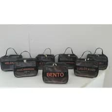 Kit 15 Maletinhas Personalizadas com Nome – Lembrancinhas Eventos Festas e Madrinhas