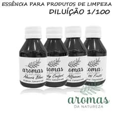 Essência 100ml P/ Produtos De Limpeza E Amaciantes 1/100