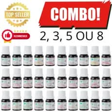 Essências Para Umidificador Premium 2, 3, 5 , 8 Hidrossolúvel - NATURAL AROMAS