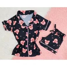 PIJAMA AMERICANO EM SUED INFANTIL